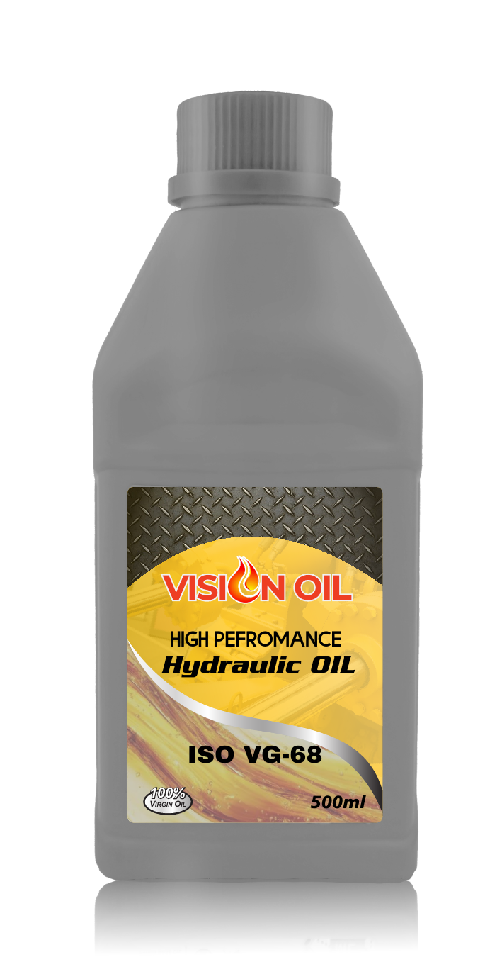 Vision Oil High Performance Hydraulic ISO VG-68 · 100% Virgin Oil 500ml
