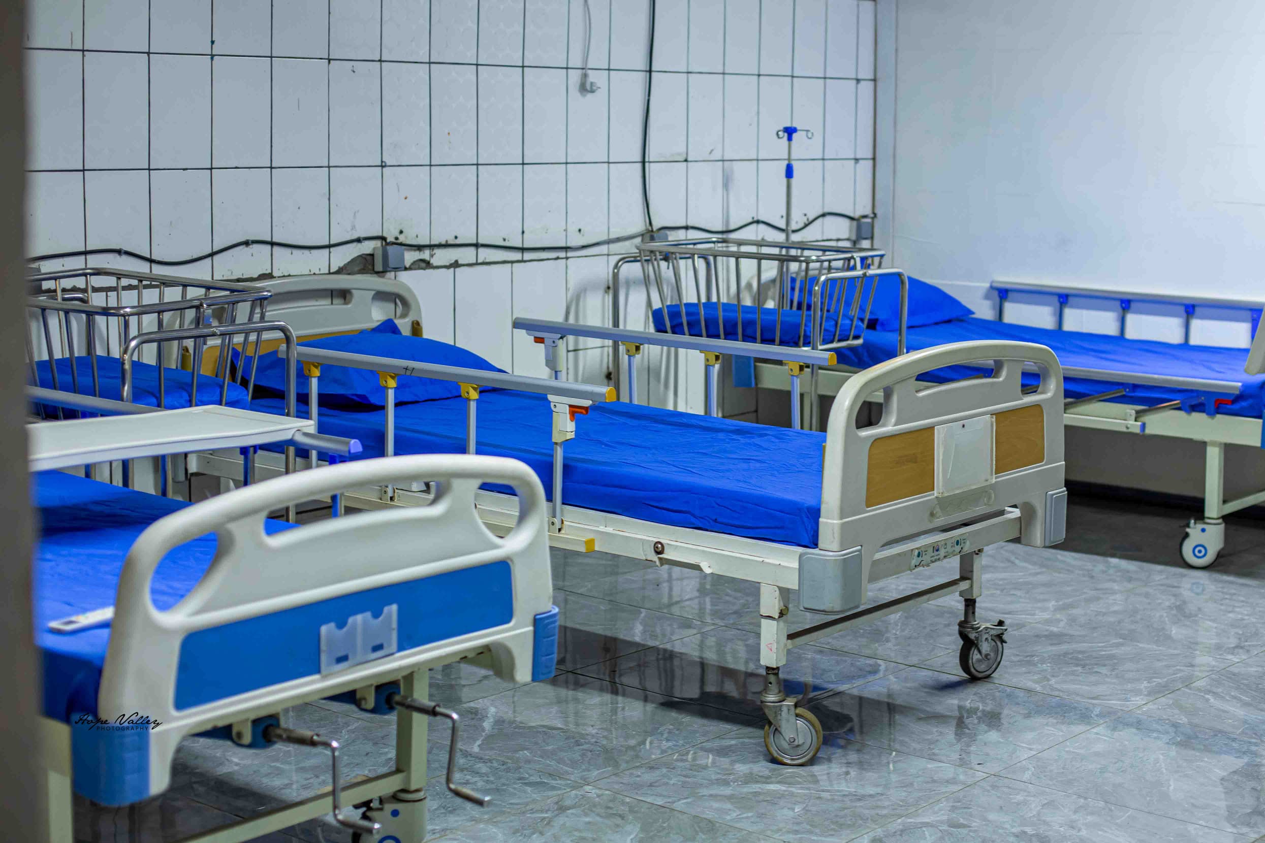 Ward beds at Bethany Medical Center
